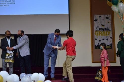 receiving certificate 21